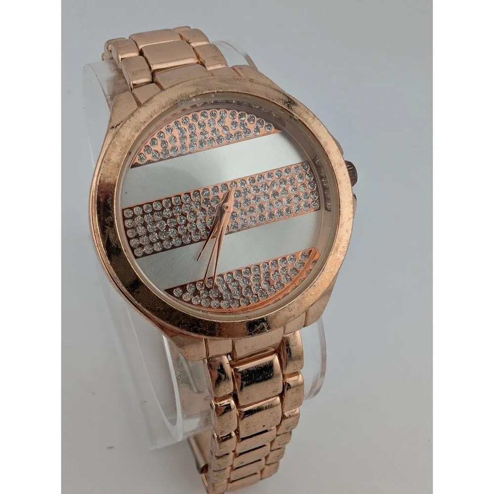 Women's Rose Gold Tone Fashion‎ Watch 36mm Case 6.25
